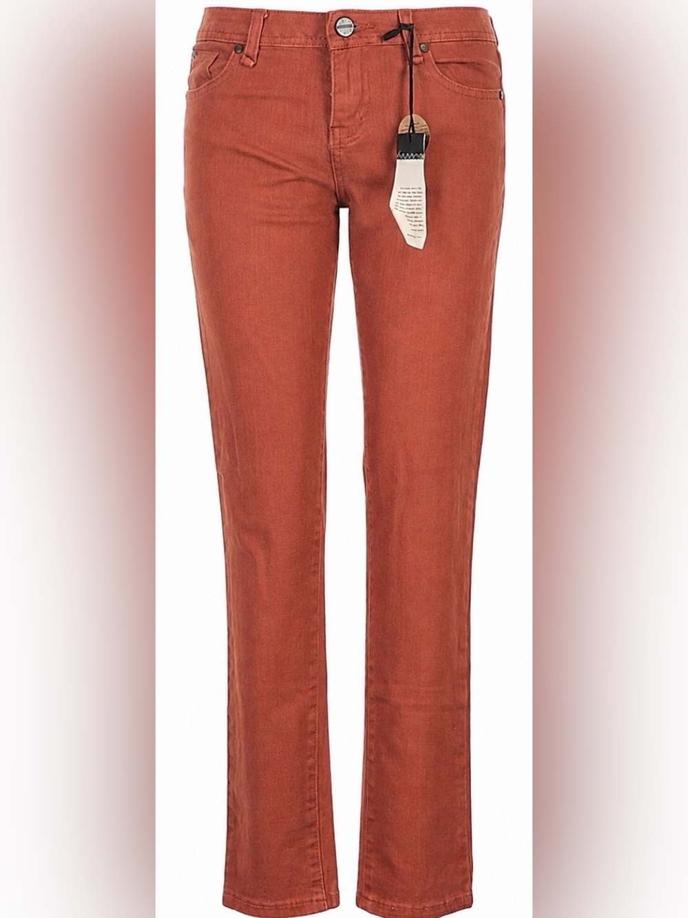 Sanctuary Denim Rust Coral Stretch Jeans Size 26 NWT